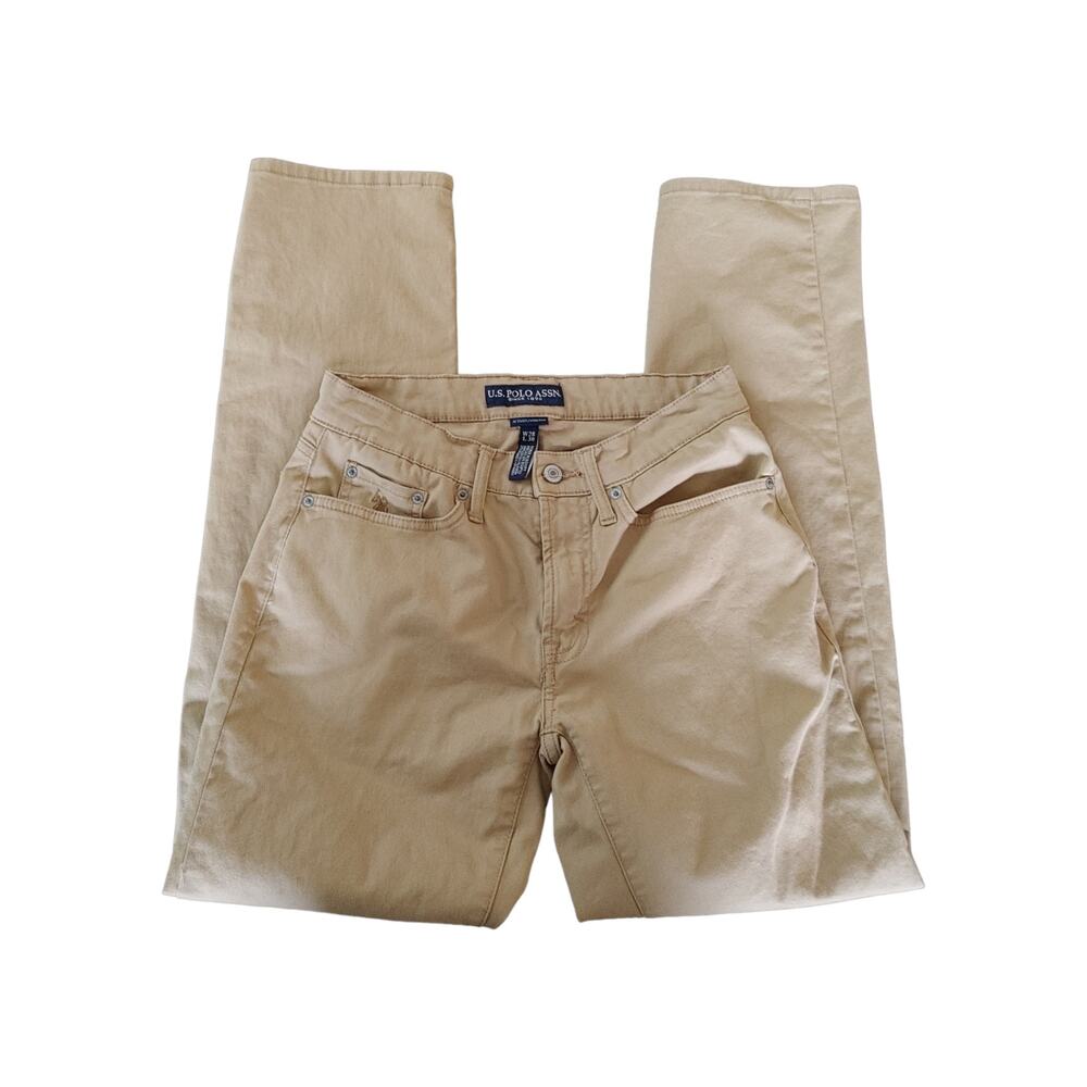 US Polo association, active stretch khakis size 28/30